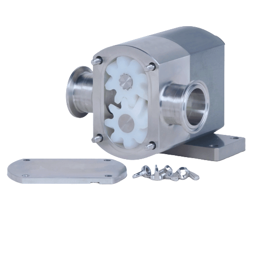 How does stainless steel enhance pump performance?