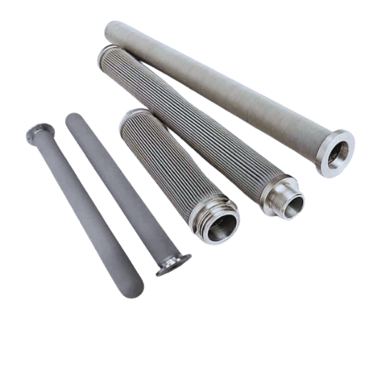 Peças de reposição para filtros de aço inoxidável