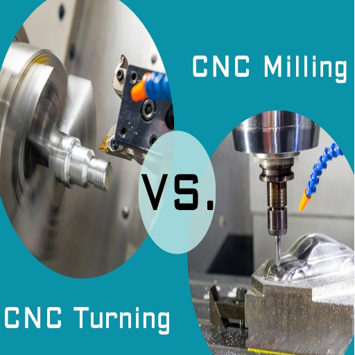 What is the Difference Between cnc turning and cnc milling?