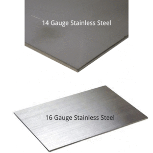Detailed Comparison of 14 Gauge and 16 Gauge Stainless Steel